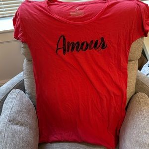 VS “Amour” Short sleeve shirt!